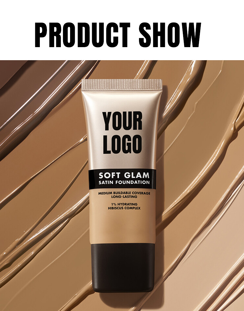 High Quality Oil Control Waterproof Concealer Foundation For Black Skin Vegan Original High Coverage Foundation