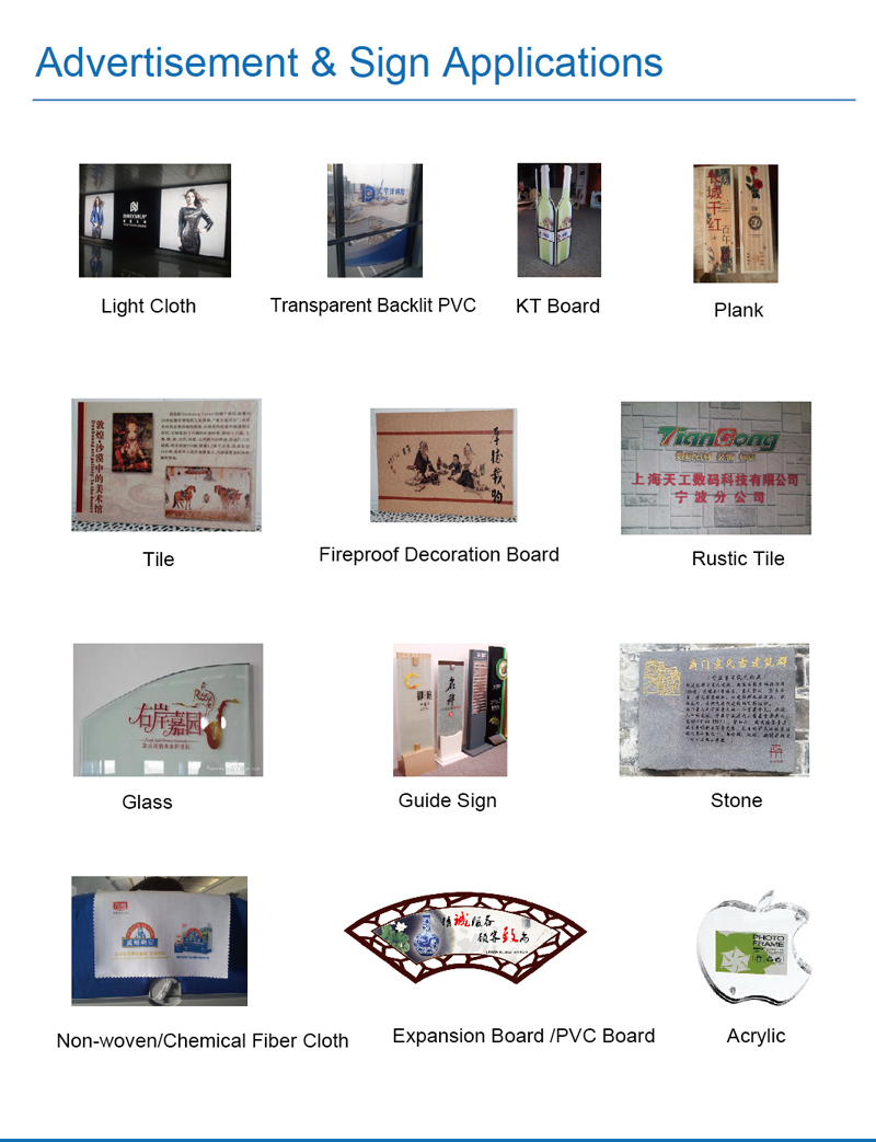 foam board,Arcylie,glass,metal,wood.UV FLATBED printer.banner printing