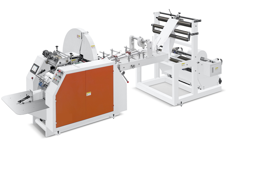 6KW industrial Printing Paper Bags Making Machine 60-400pcs/Min