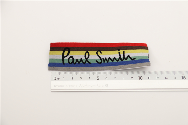 Custom Fashion Label Nylon/Polyester Woven Knitted Jacquard Ribbon Soft Elastic Band For Underwear Boxer Waist band Belt