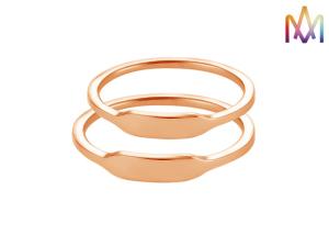 China 1.5mm Thickness Openable Flat Top Personalized Jewelry Ring wholesale
