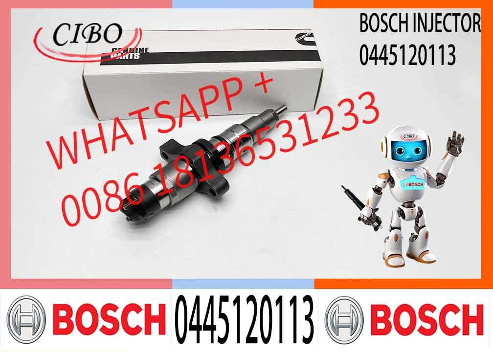 High Quality Diesel Fuel Injector 0445120255, 044512010, 0445120113