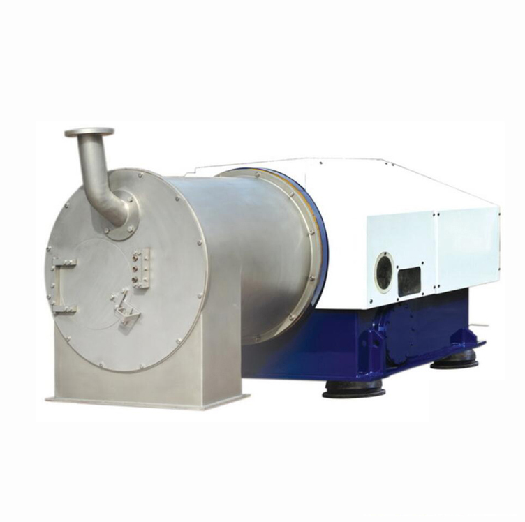 SS316l HR500 automatic continuous two stage pusher centrifuge for salt
