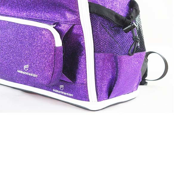 Purple Sparkle Fashion Sports Backpack Cheerleading Backpack Personalized
