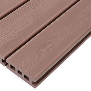 China UV Resistant WPC Composite Decking Board 3000mm x 140mm x 25mm wholesale