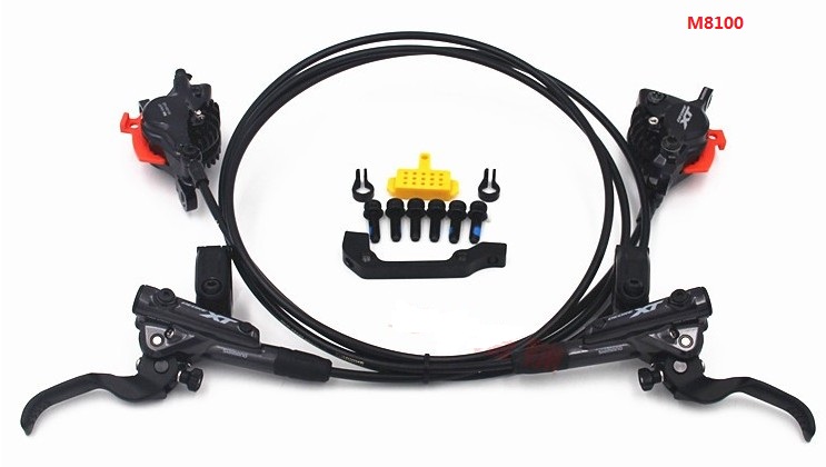 Resin Shimano Xt M8000 Brakeset With Heat Dissipation
