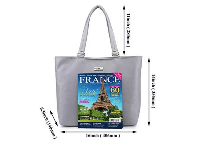 Custom Laptop Carry Bag Water Resistance Women Shockproof Nylon Shoulder Laptop Bag