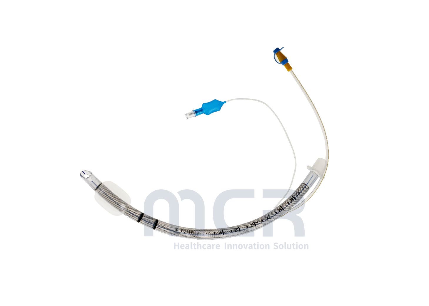 Reinforced Disposable Endotracheal Tube With Suction Port Micro Thin PU Cuffed