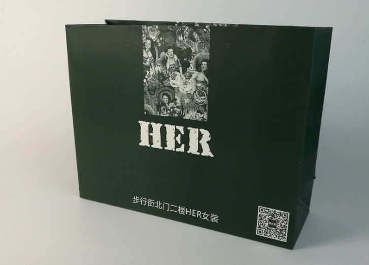 Manufacturers Professional Customized Gift Gift Bag Color Printed Packaging Paper Bag White Card Handbag Customized