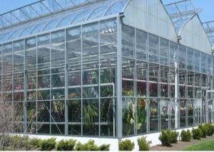 China Clear Agricultural Greenhouse , PE PC Plastic Film Greenhouse Customized Length wholesale