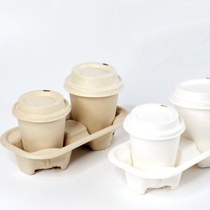China 1oz 2oz 4oz 8oz 12oz Bagasse Coffee Cups wholesale