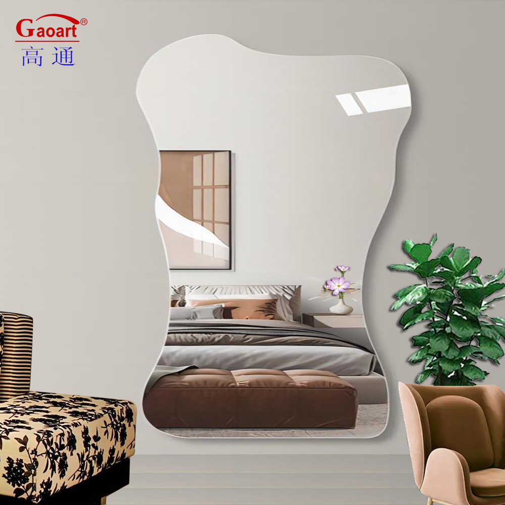 Contemporary Design Style Floor Length Mirror for Metal Shaving Bath in Hotel Bathroom