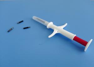 China Implantation Pet Identification Chip With 6 Adhesive Stickers , Anti Collision wholesale