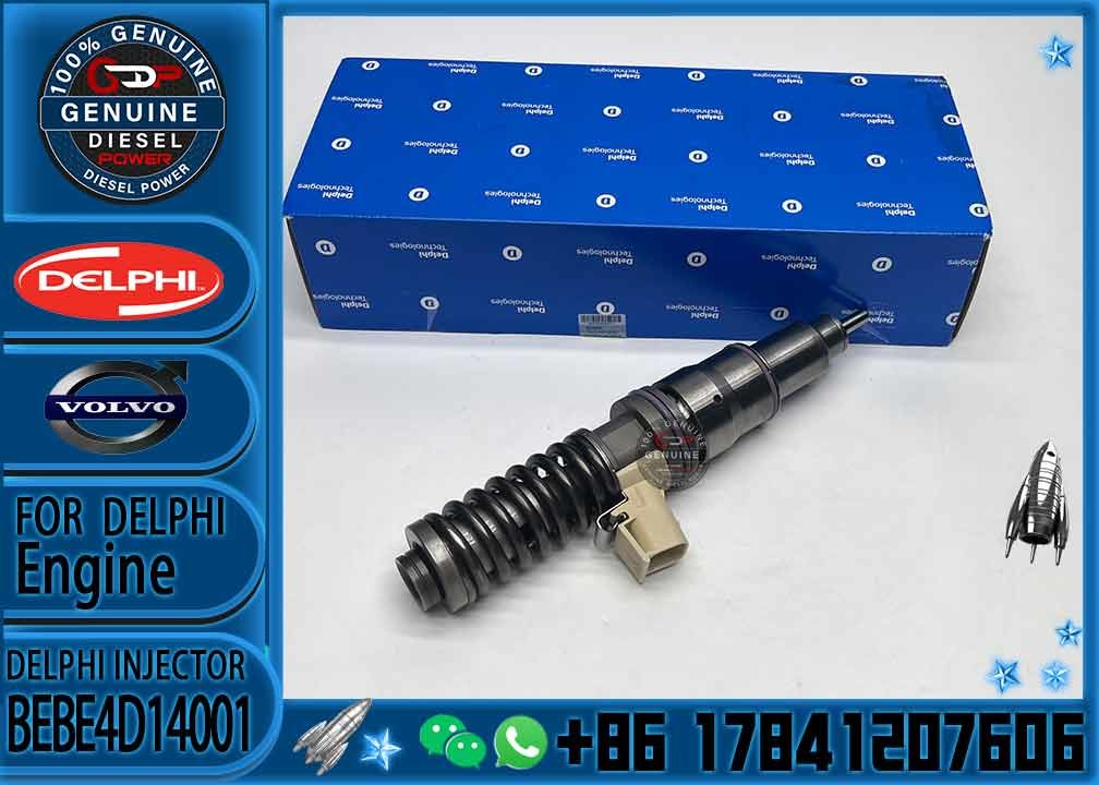 Excavator Diesel Engine D16 Fuel Injector Nozzle Unit Injector BEBE4D14101 BEBE4D14001 20929906 For VOL