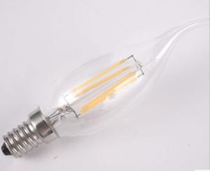 China New product 2W Edison C35 LED Filament Candle twist Light E14 base Sapphire filament wholesale