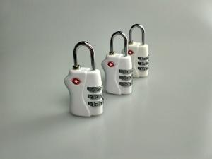 China Colorful TSA Approved Combination Luggage Locks For Travel Bag / Suitcase wholesale
