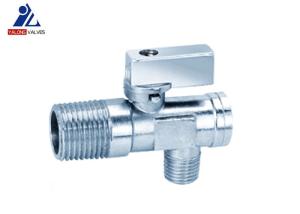 China Toilet 2M Brass Angle Valve ISO14001 90 Degree Angle Valve wholesale