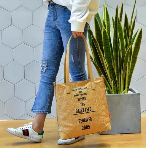 Dupont Tyvek PU coated shopping bag PU coated Tyvek bag PU coated tyvek eco bag,Tote Bag Cotton With Logo Printing Tyvek