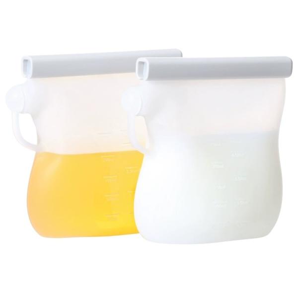 Premium Food-Grade Silicone Breast Milk Storage Bags – Reusable, Leak-Proof, Heat Resistant From -40°C To 230°C, Microwave & Freezer Safe, BPA-Free