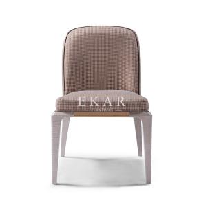 China Fabric Contemporary Luxury Furniture Dining Chair Without Arm W009D6A wholesale
