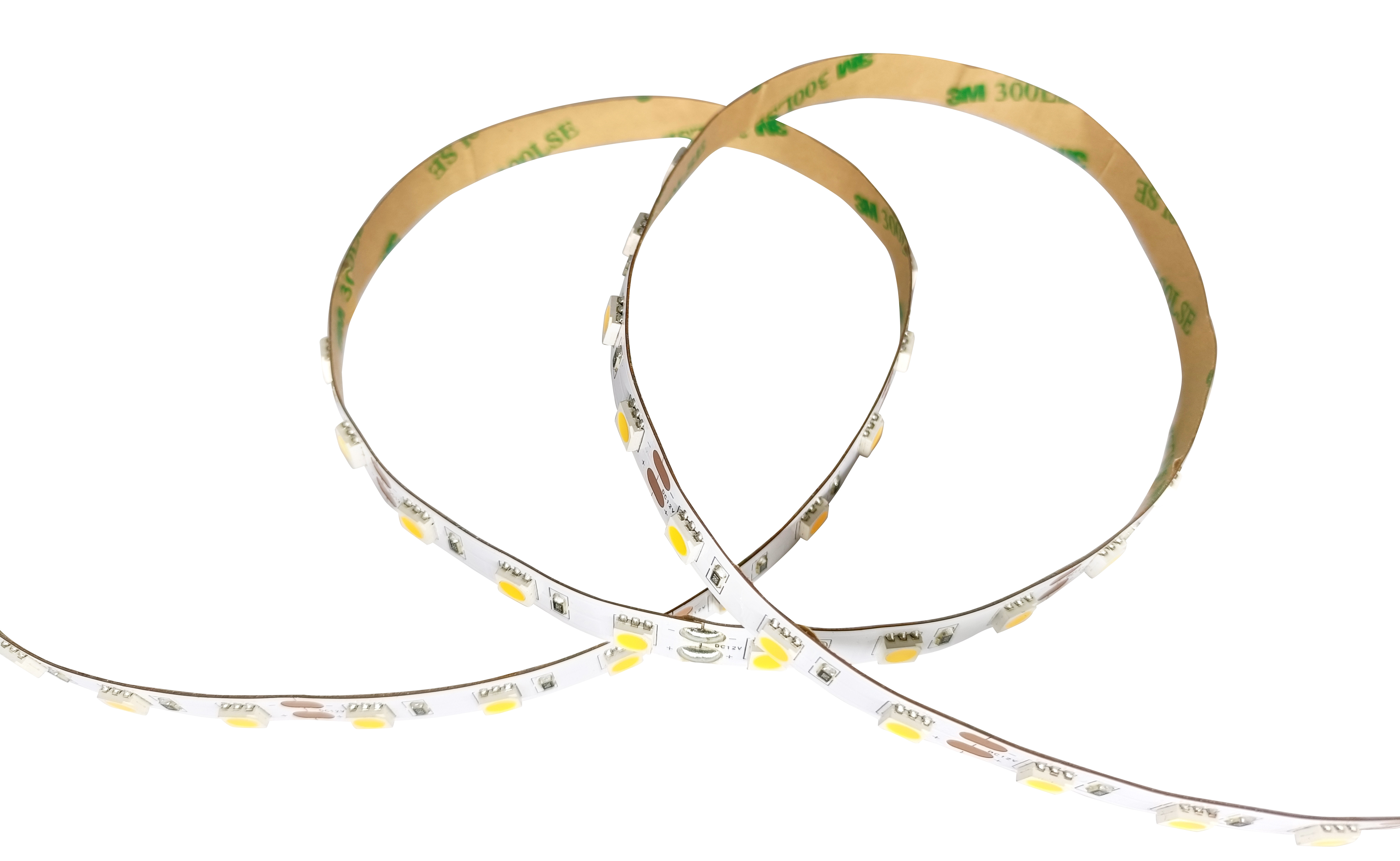 Bright Monochrome 112 Lamp SMD LED Flexible Strips 5050 120 Degrees Energy Saving