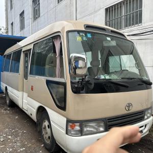China Used 21 Seats Coaster Toyota Bus Middle Sized 130km/h wholesale