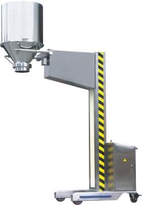 China Pharmaceutical Powder Granule Moving Type Feeding lifter Stainless steel wholesale