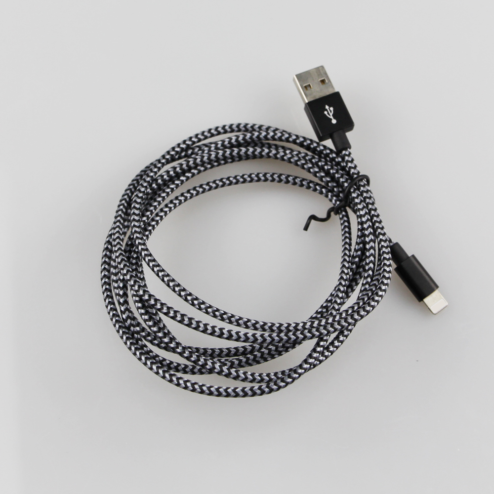 Long Apple Lightning To USB Cable / Iphone 5 Apple 6s Charger Cord Durable