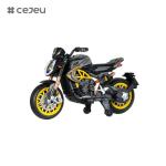 CJ-800RC Kids Ride On Motorcycle 3 Wheel 12V Battery Powered Electric Toy Power