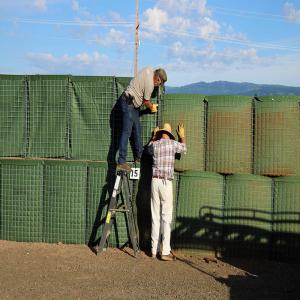China Military Sand Filled 6mm Hesco Baskets wholesale