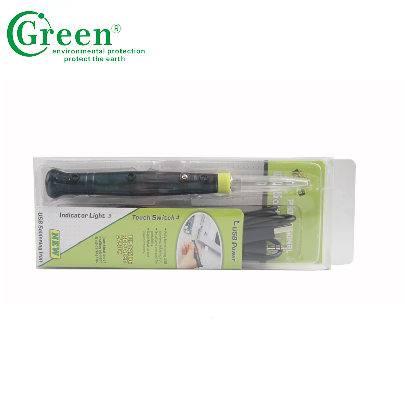 Mini USB Electric Soldering Iron 5V / 8W 200-400 ℃ Adjustable Soldering Iron Tool