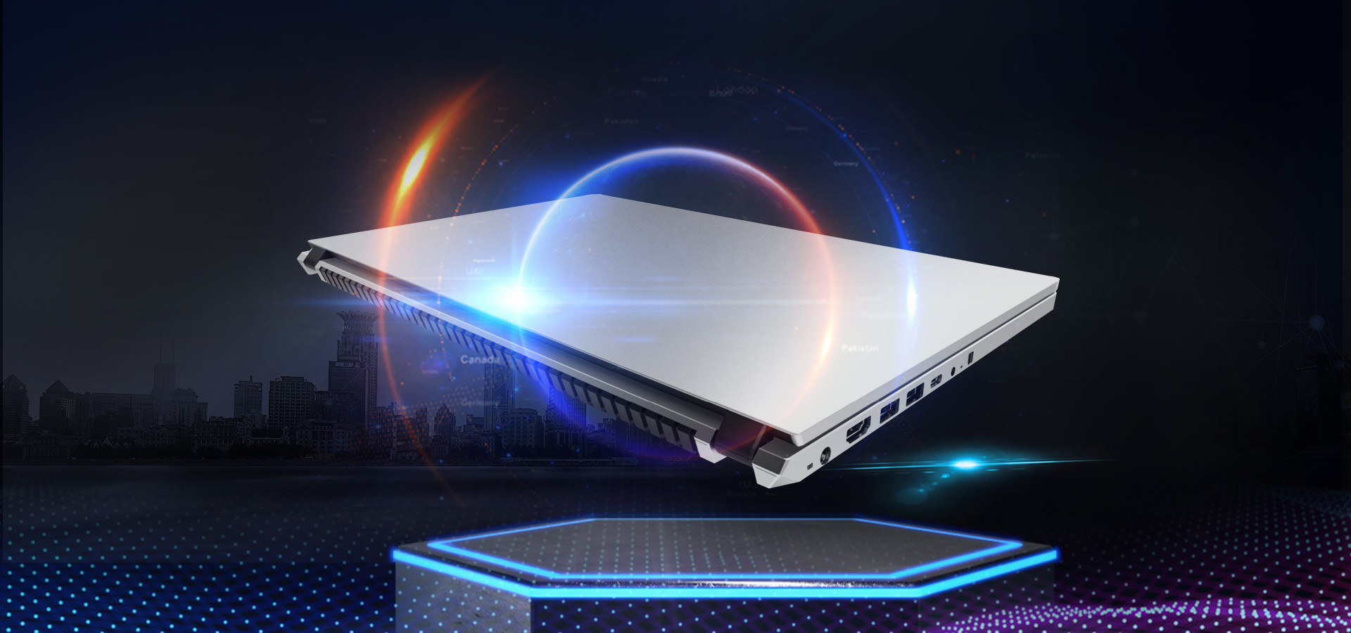 15.6 Inch Metallic Portable Laptop Computer I5 I7 Optional Dual SSD Socket