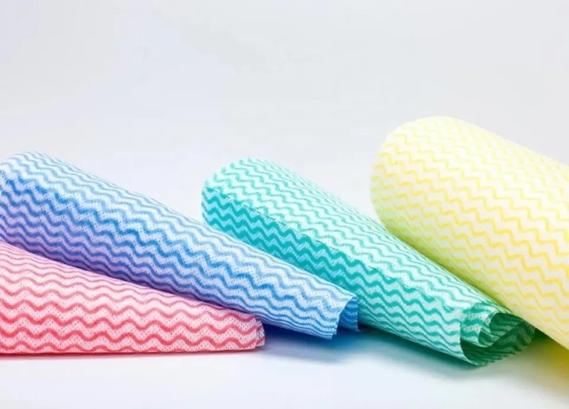 50gsm Non Woven Jumbo Roll Cleaning Wipes Washable For Kitchen