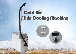China Professional Anti Aging Machine Reduce Pain Cold , Air Skin Cooling Machine wholesale