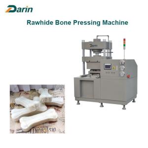 China Sheepskin Rawhide Dog Bone Pressing Machine , pet food processing equipment wholesale