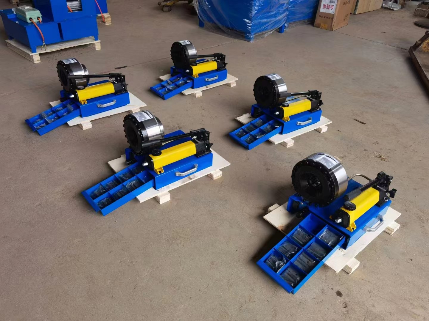 High Speed 10 - 20s/Pcs Manual Hose Crimper FY-51CSD For Hose Assembly
