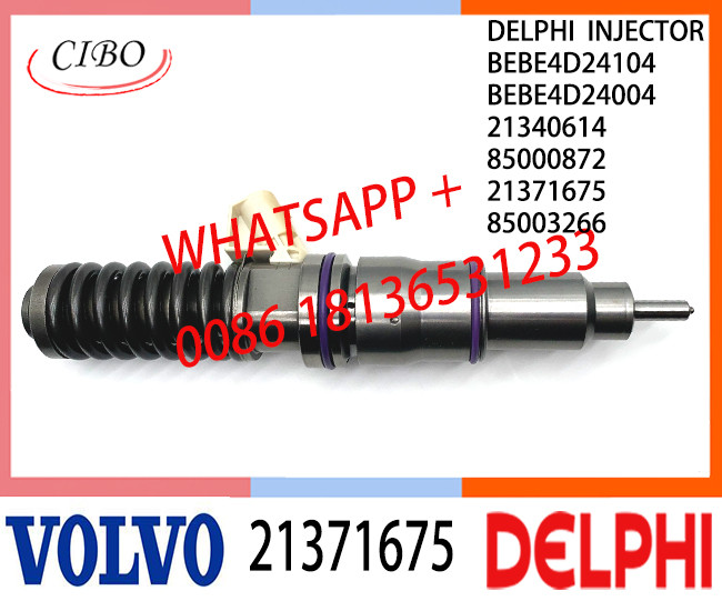 Common Fuel Diesel Injector 21371675 BEBE4D24104 BEBE4D24004 21340614 85000872 E3.18 for VOL MD13 EURO 4 LOW POWER