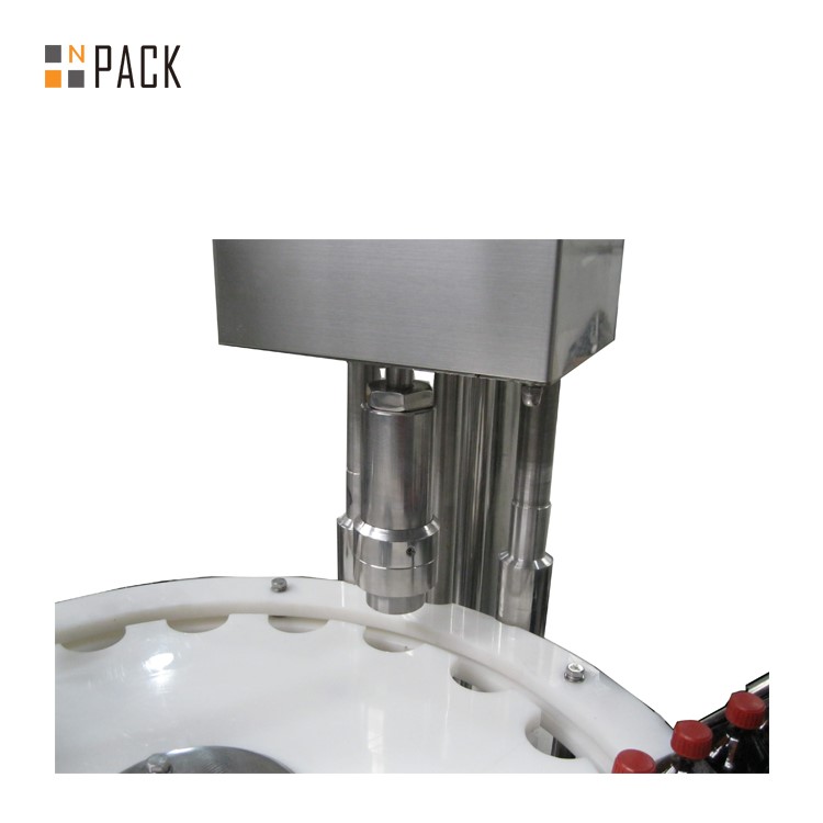 Single Head Semi Auto Capping Machine Economic Commercial Bottle Capper