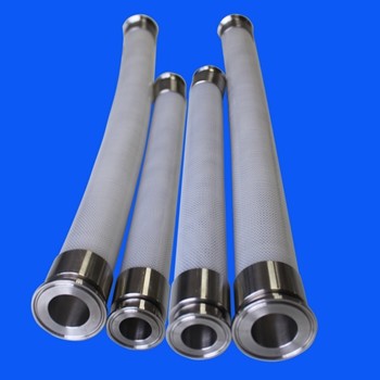 Polyester Braided Silicone Wire Reinforced Flexible Hose Low Temperature Resistance