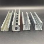 Zinc Plated Slotted Plain Strength Unistrut Channel