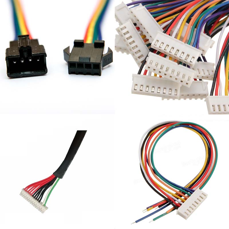 Customized Blue Light Sensor PCB to USB with Welded Connectors Wire Cable Harness Assembly