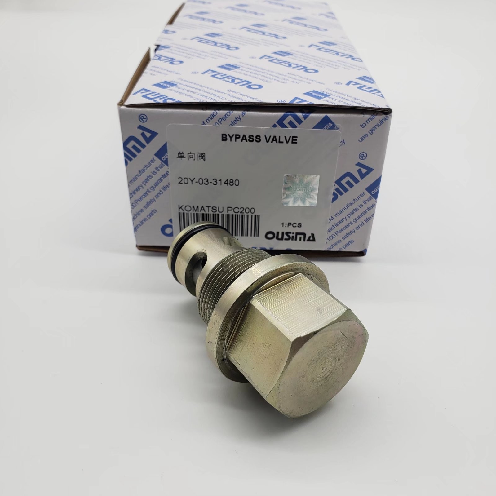 OUSIMA Excavator parts 20Y-03-31480 Valve Assy Fit Excavator Komatsu PC200