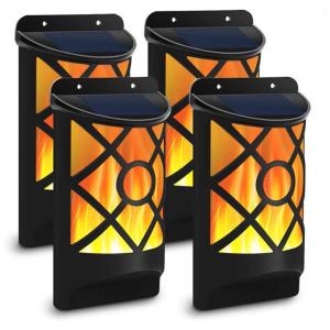China 0.49W 1800K Solar Flame Lights Outdoor 3.7V 2200mAh Flame Torches wholesale