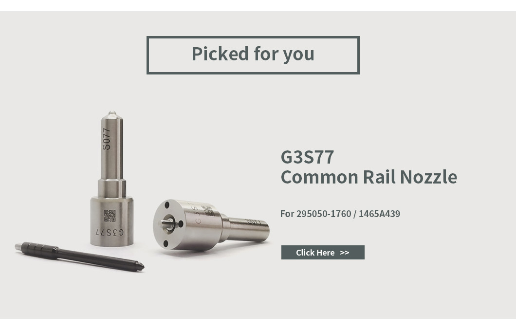 G3S29 Denso Common Rail Nozzle For Injectors 295050-1710 8-98238318-0 8-98076995-2 01S01513J