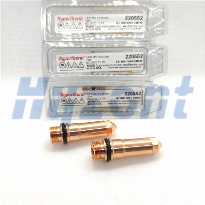 Mild Steel Hypertherm 220552 Electrode Plasma Consumable