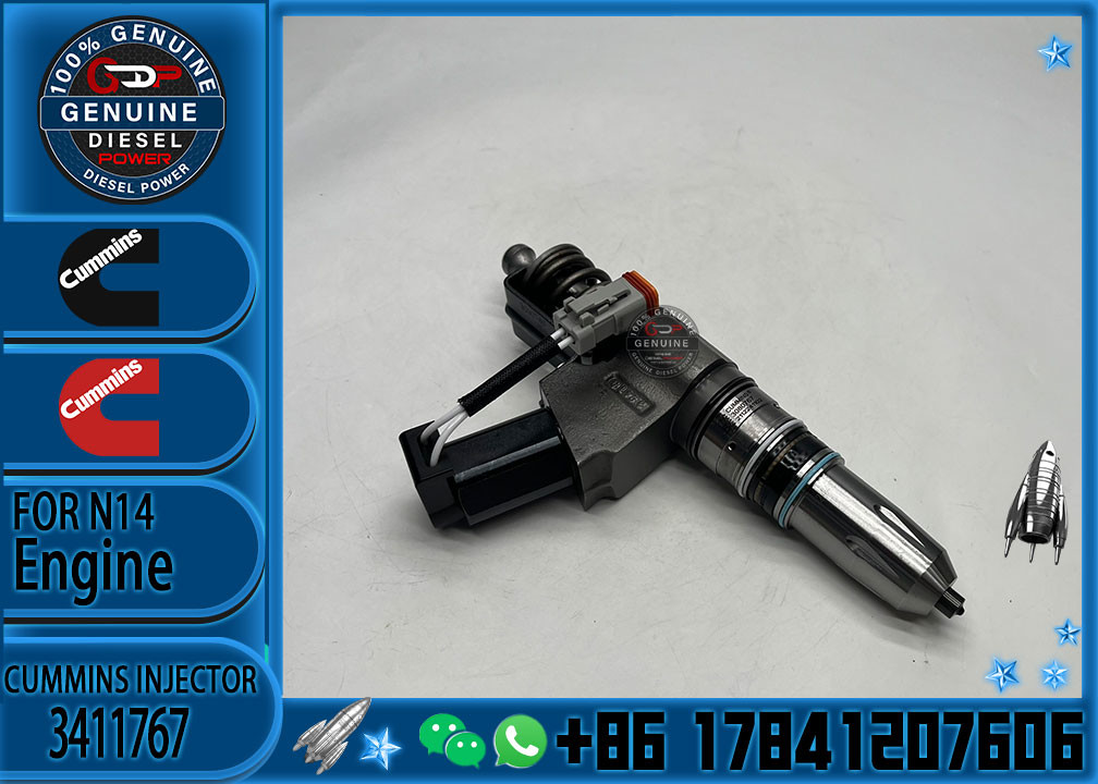 In Stock N14 Diesel Engine Fuel Injector 3411767 3083662 For Cummins N14 Injector