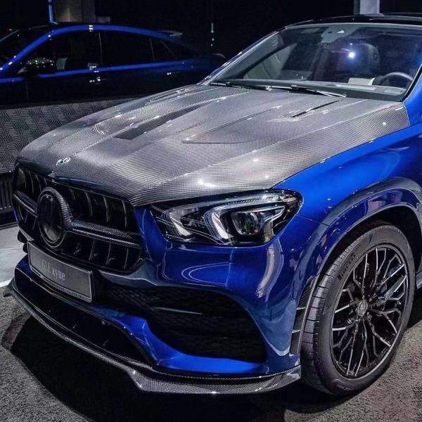New Product Carbon Fiber Hood for Mercedes GLE Coupe GLE Carbon Fiber Engine Cover Engine Hatch Cover