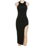 OEM maufactory European and American style women's clothing round neck polyester