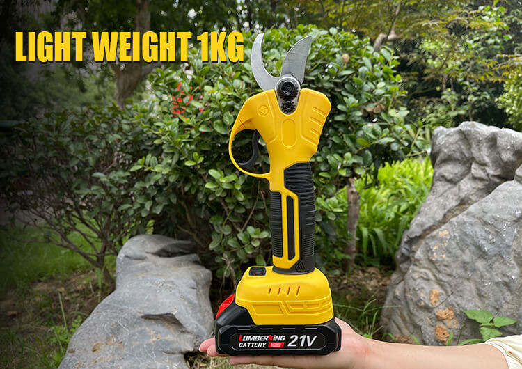 16.8V Brushless Electric Pruning Shears Garden Tool Cordless Scissors For Fruit Tree