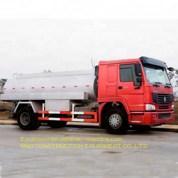 Large Capacity Oil Tank Truck 20 CBM Steel Fuel Carrier Tanker Truck